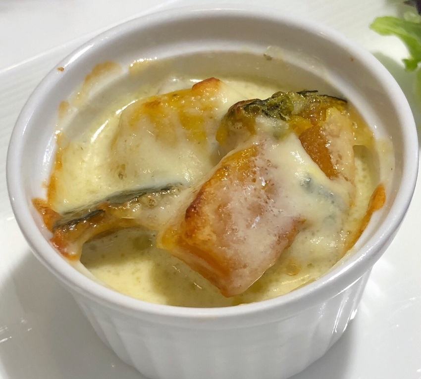 カボチャのニョッキグラタン
