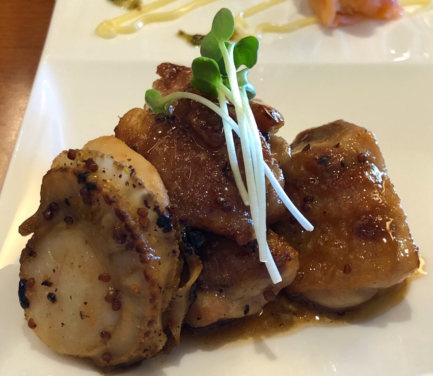チキンの粒マスタードグリル