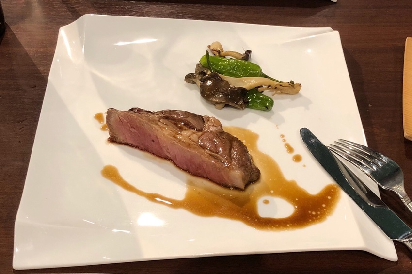 イベリコ豚のステーキ