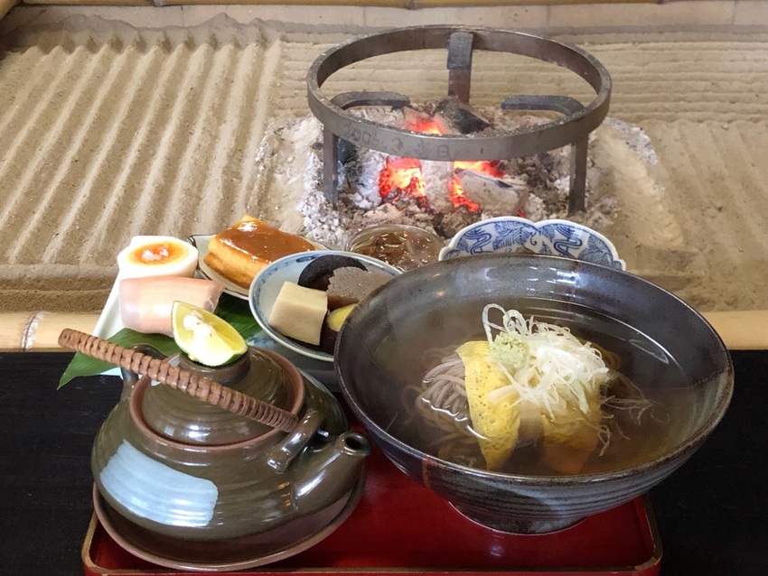 むしそばセット 松茸どびんむし...