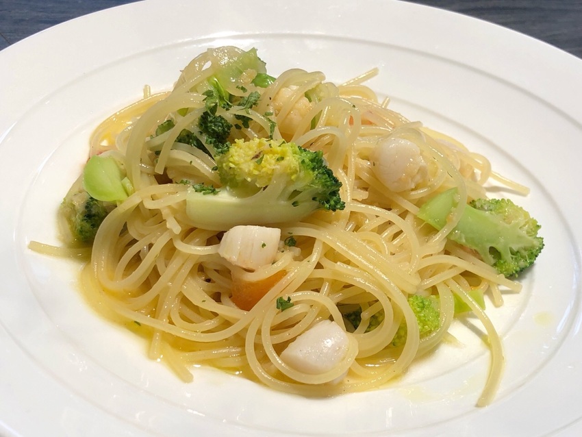 スパゲッティーニ 小柱とブロッ...