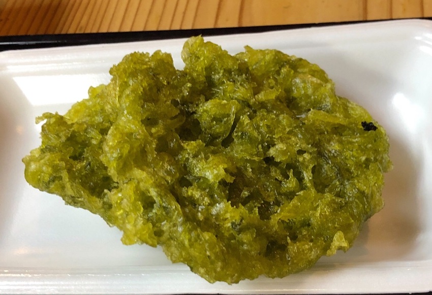 青さの天ぷら