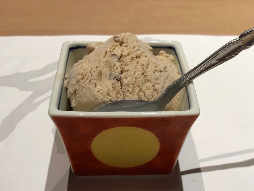 栗のアイス