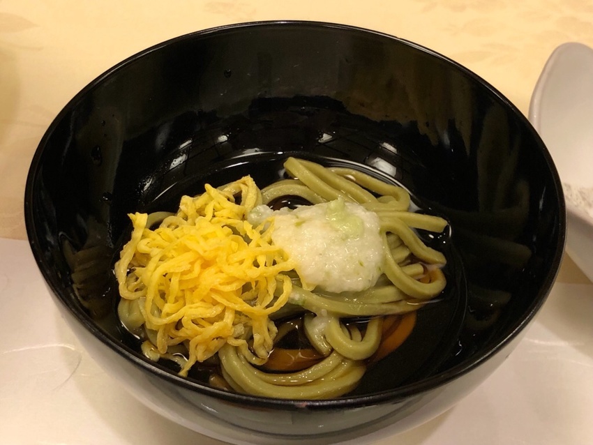 凌ぎ 嬉野緑茶うどん オクラと...