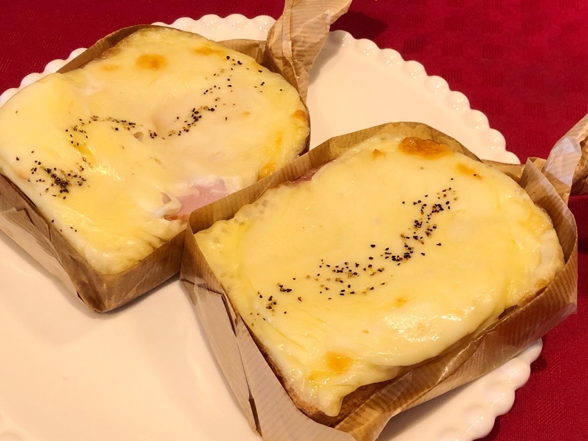 クロックムッシュ トースト生地...