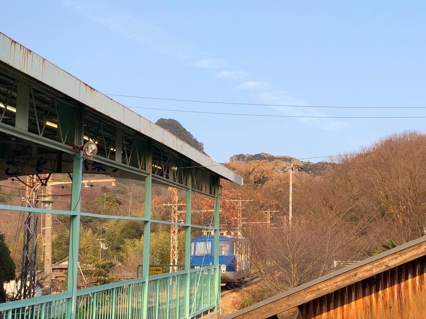 ケーブルカーに乗らずに帰りも歩...