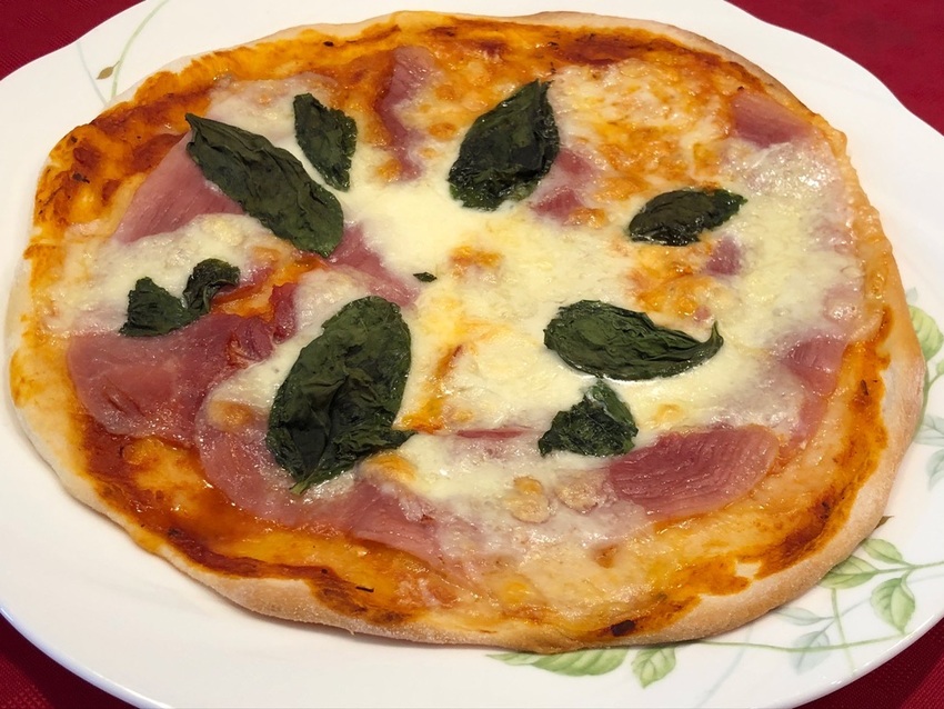 モッツラレアチーズ & 生ハム...