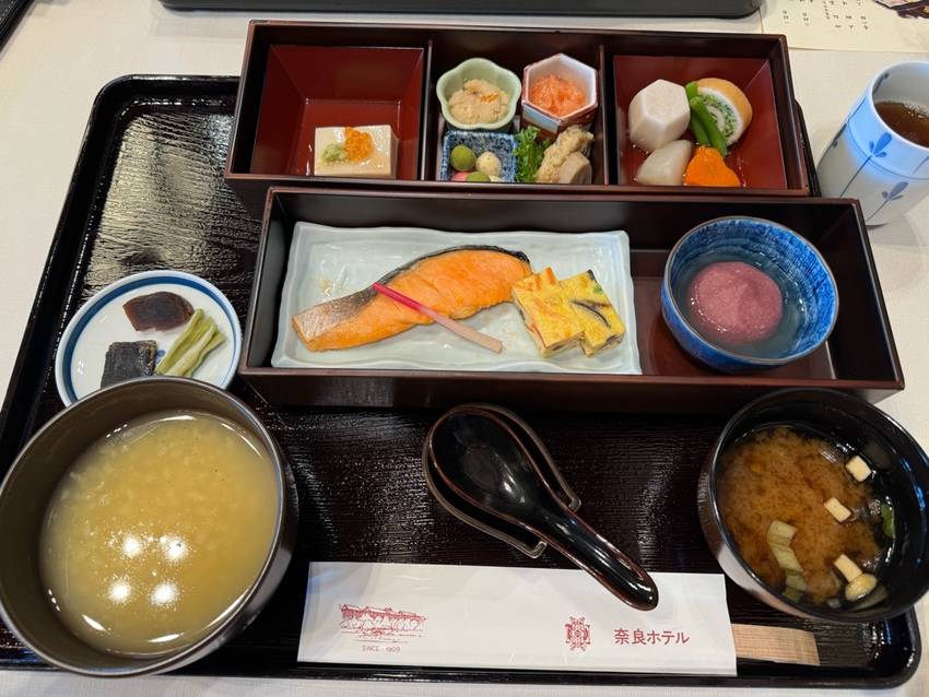 茶粥定食　奈良ホテル