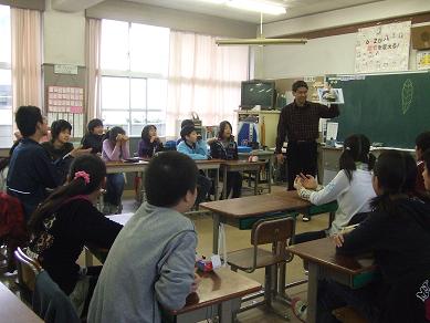 小学校の英語授業