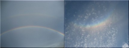 曇り空の気分を＜虹＞色に。