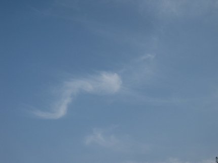 やまんばが翔ける空。