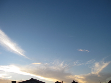 きょうの空色