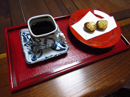 呼び出されて～ご馳走に!!