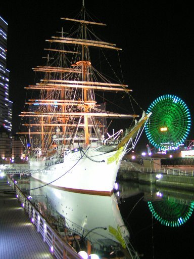 【旅の風景】その３　横浜の夜景