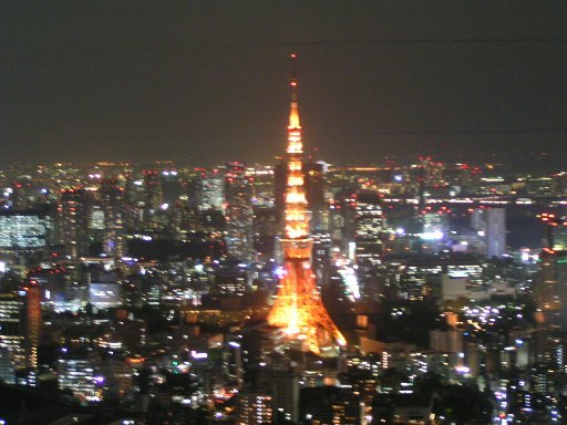 【旅の風景】その２　東京の夜景