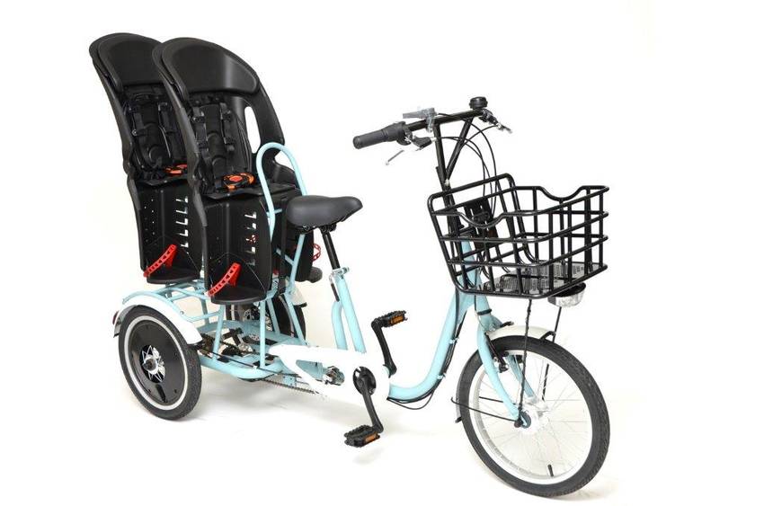 こんな双子専用の自転車も発売さ...