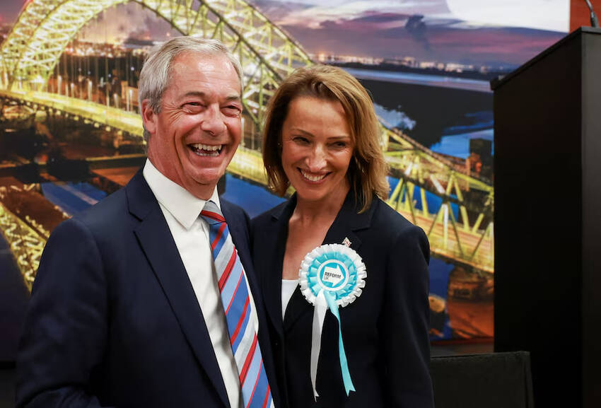 イギリスの右派政党「リフォーム...
