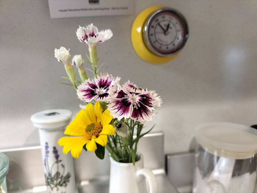 2輪3輪の花を取り替えるだけで...