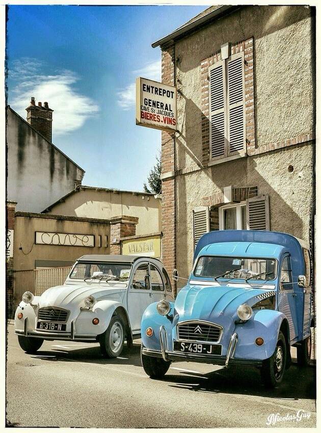 Citroën 2CV■空冷水...