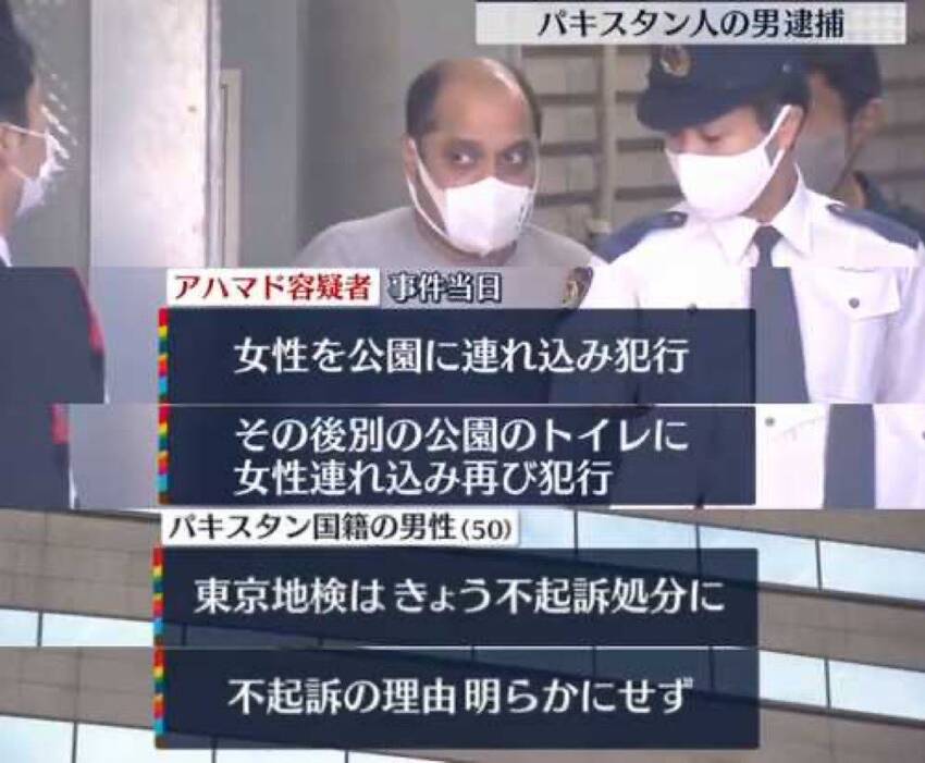 不起訴であり、理由も明らかにし...