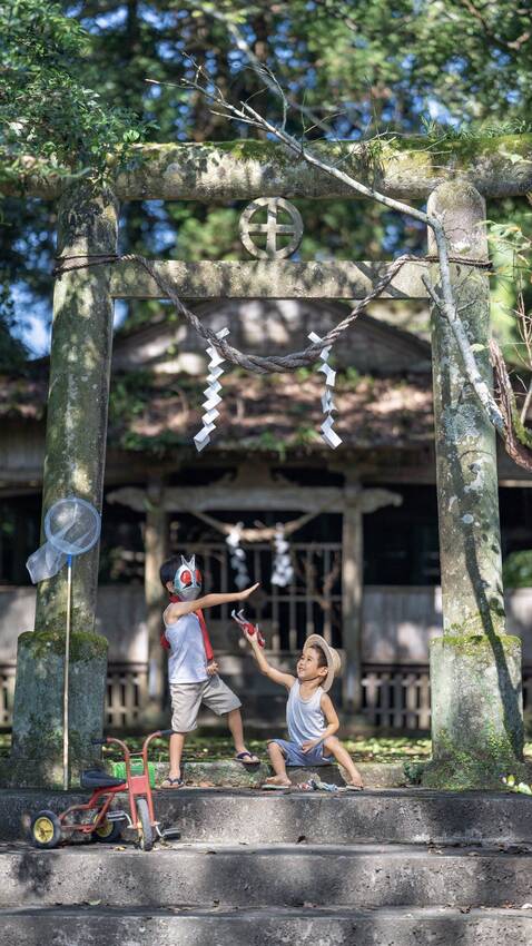 幼い日の夏休みは、兄弟やいとこ...