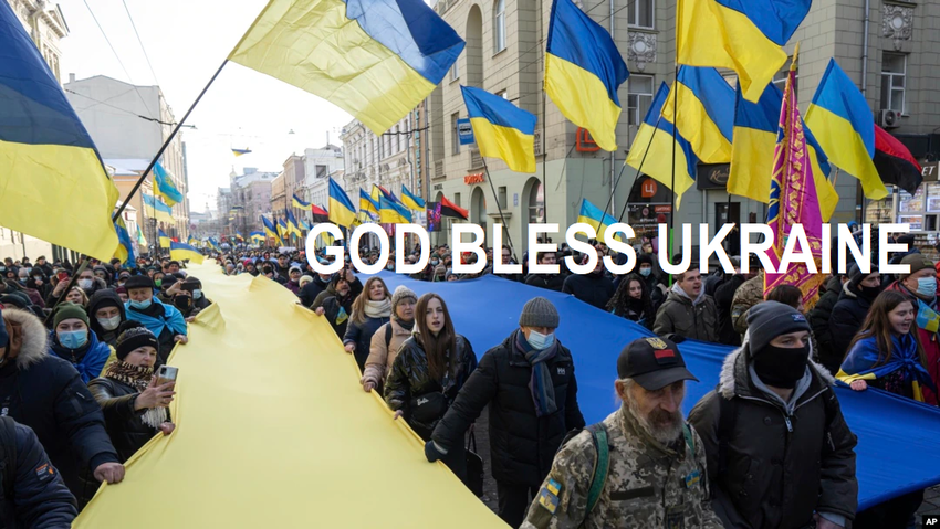 ウクライナのために祈ろう。
