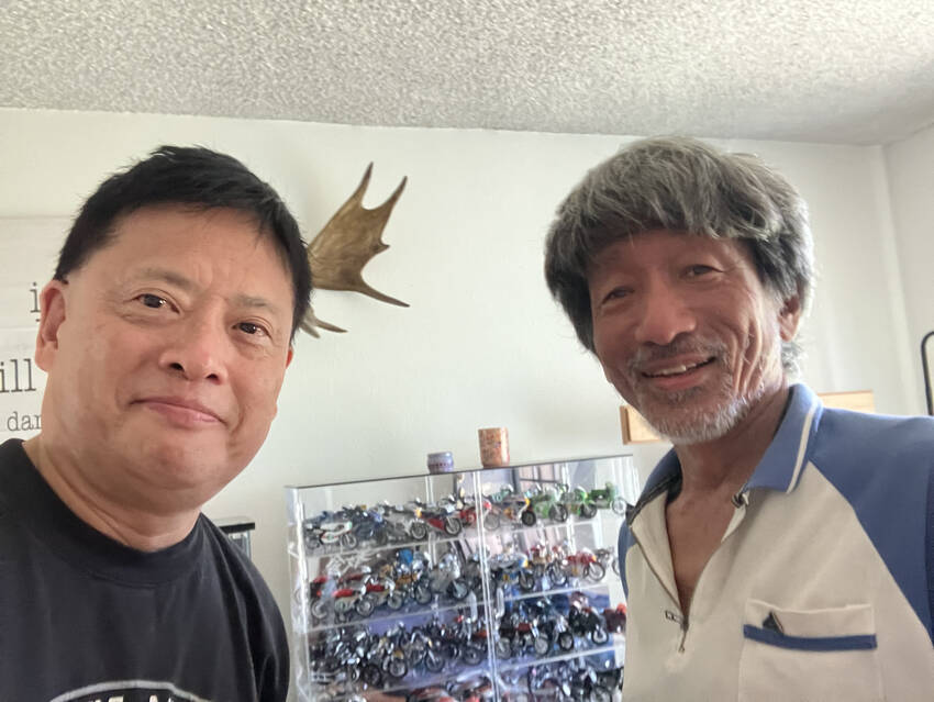 横浜の友人が自転車でアメリカ横...