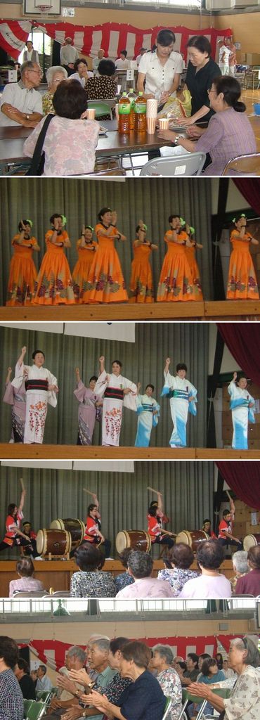 西成校区の敬老会