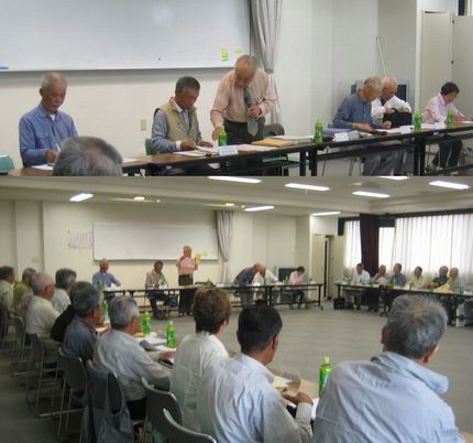 西成連区老人クラブ長会議