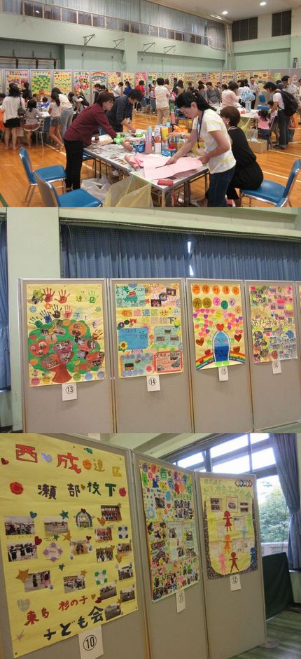 児童育成協議会壁新聞　バルーン...