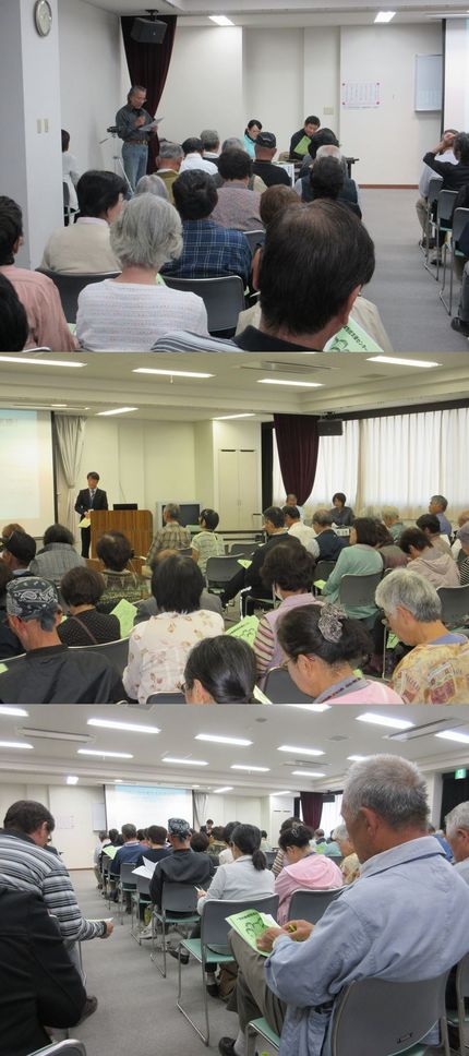 脇田校区長の挨拶　講師陣