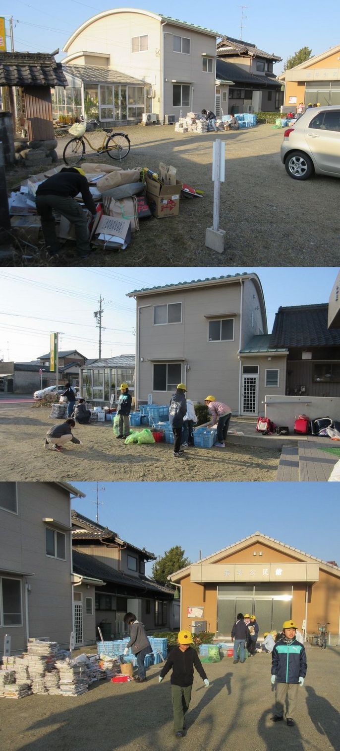 若年南・北の回収場所（公民館前...