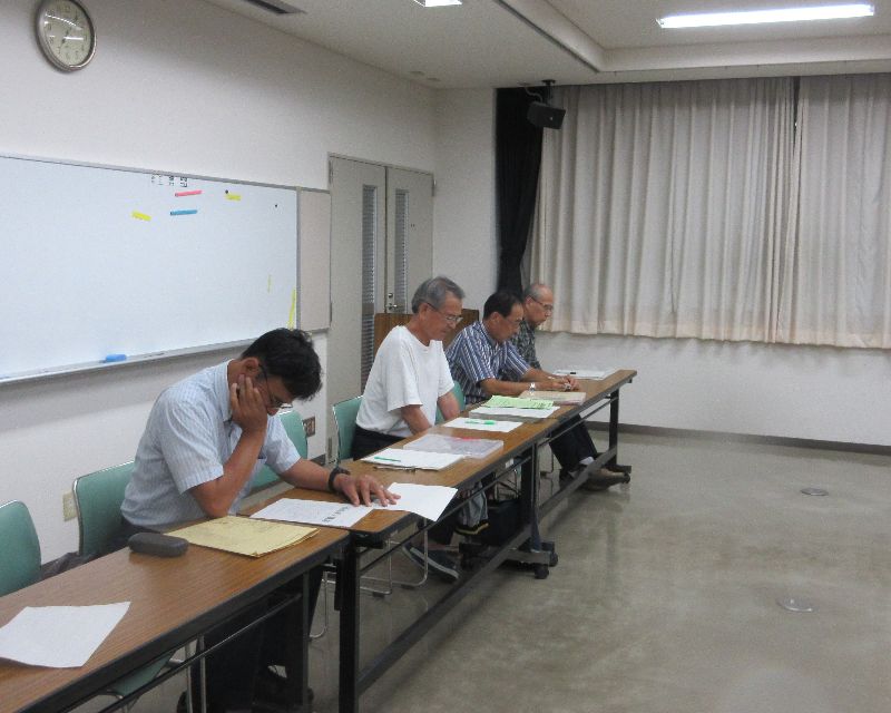 成人講座打合わせ会