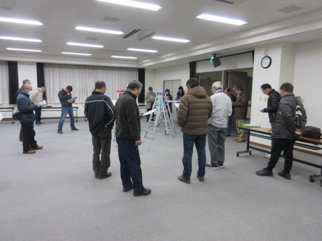 文化展の会場づくりと当日の役割...