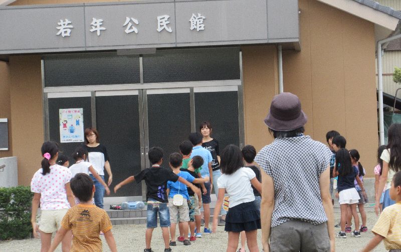 夏休みのラジオ体操