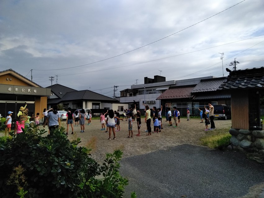 夏休みラジオ体操（子供会）