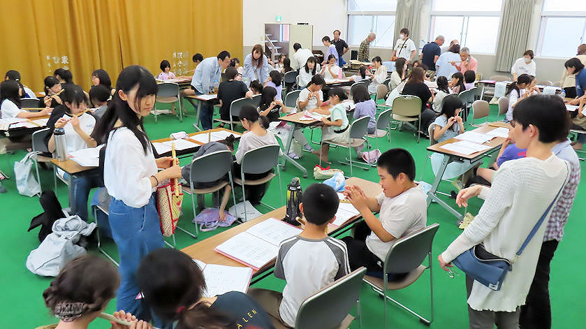 瀬部臼台祭 お囃子の練習（笛の...