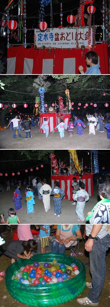 定水寺町内会盆踊り（その２）