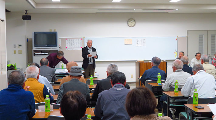 櫻井地域振興部会長あいさつ