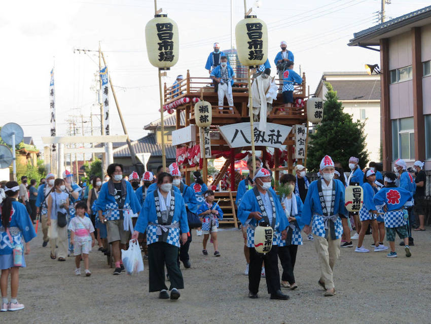 ３年ぶりの臼台祭