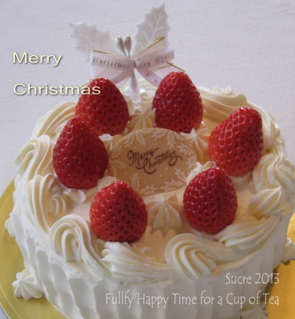 シンプル　クリスマスケーキ！