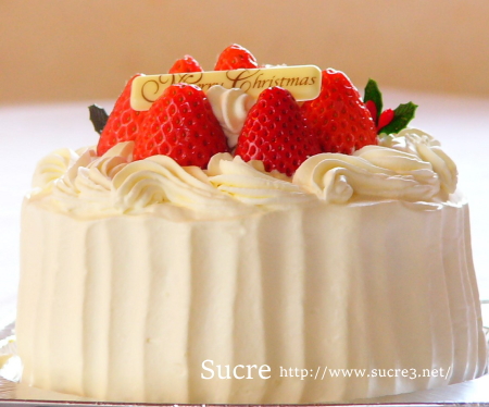 いちごのデコレーションケーキ ...