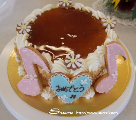 プリンのケーキ