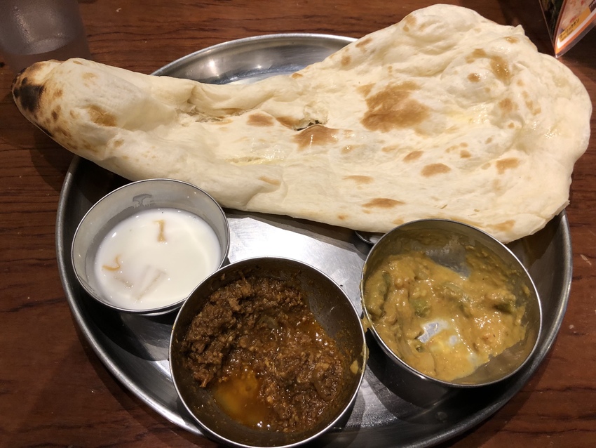 Naan and Curry in Japan