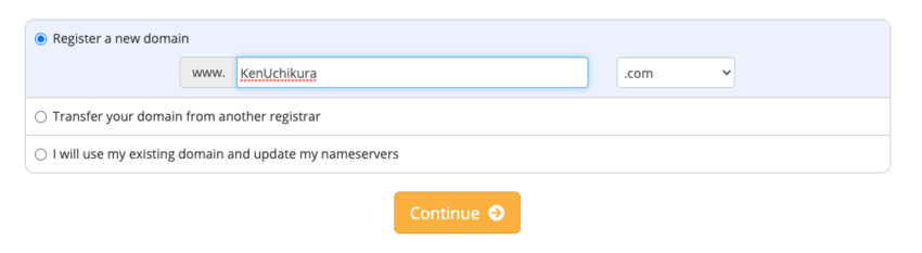 Search Domain Name ... I just ...