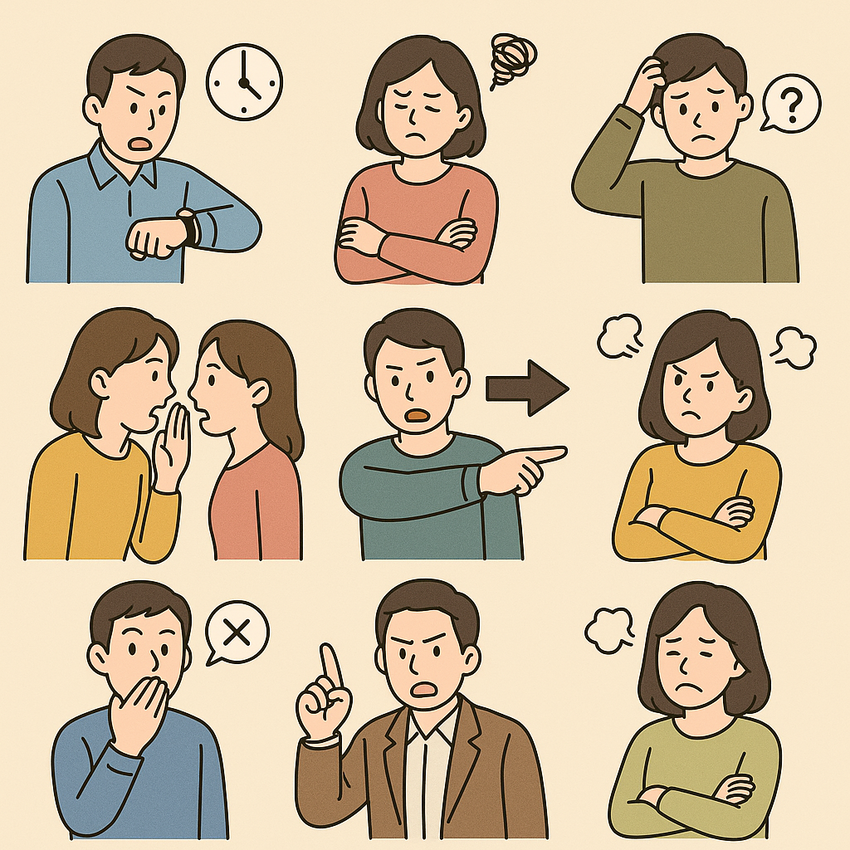 私がなりたくない人、付き合いた...