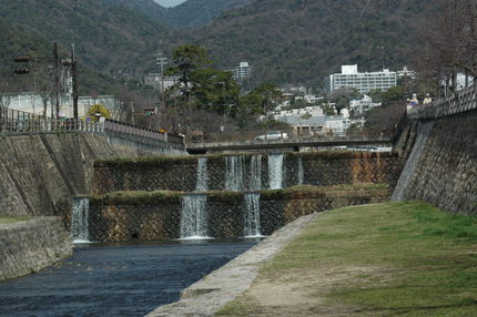 芦屋川　　風景