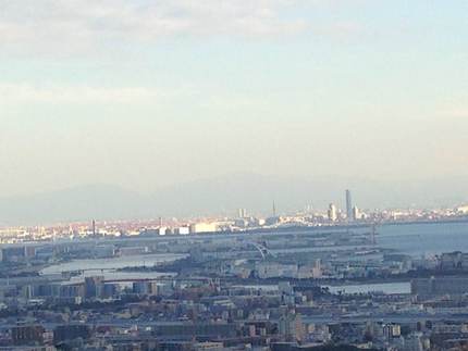 夕方大阪方向