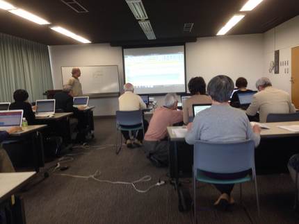 今日はエクセル講習会...