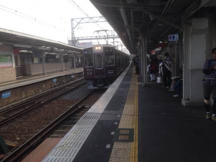 梅田へむかいます